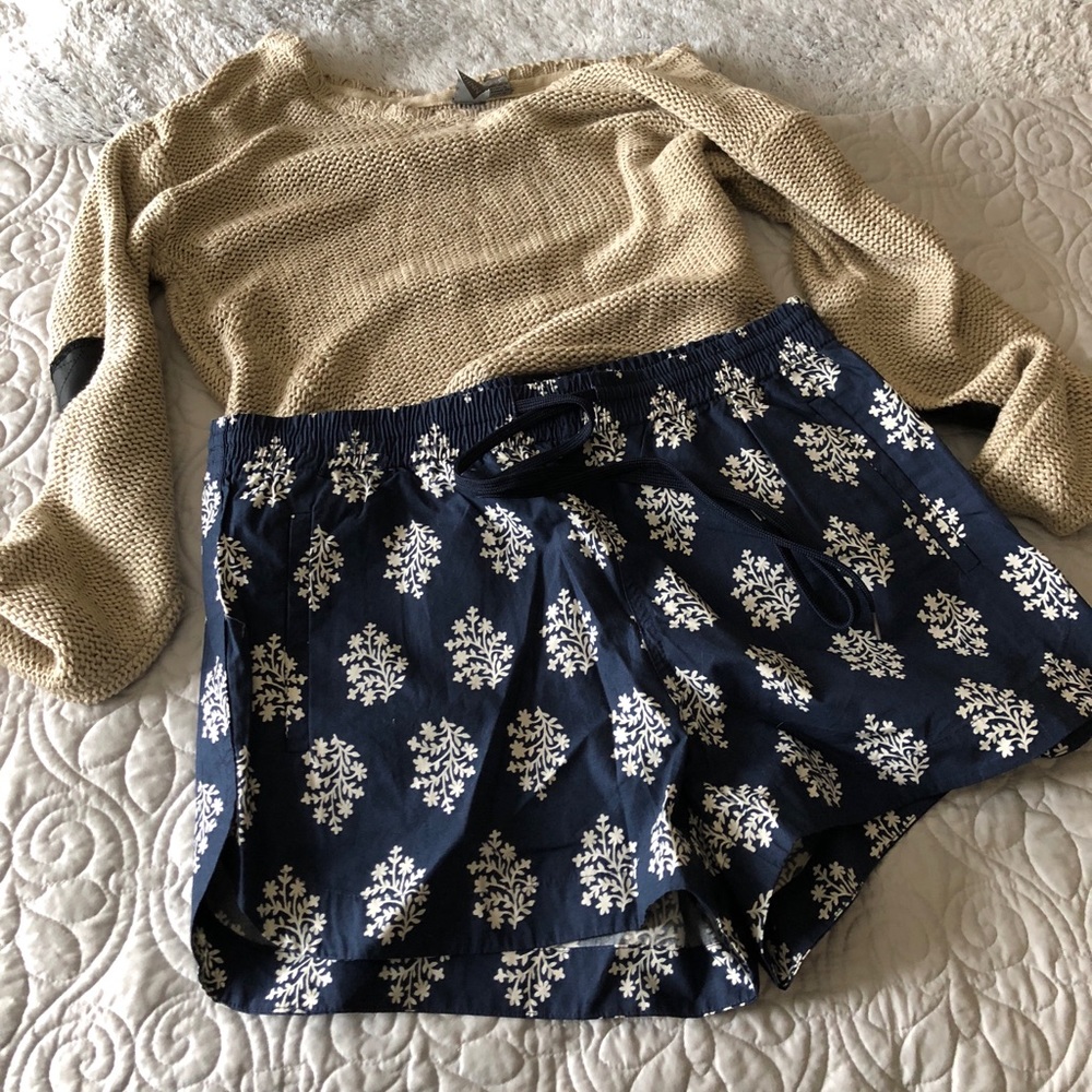 J. Crew printed shorts